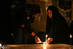 مراسم شام غریبان در میدان امام حسین (ع)