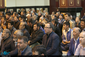 دیدار شورای هماهنگی هیات های مذهبی مهاجرین افغانستانی با سید حسن خمینی