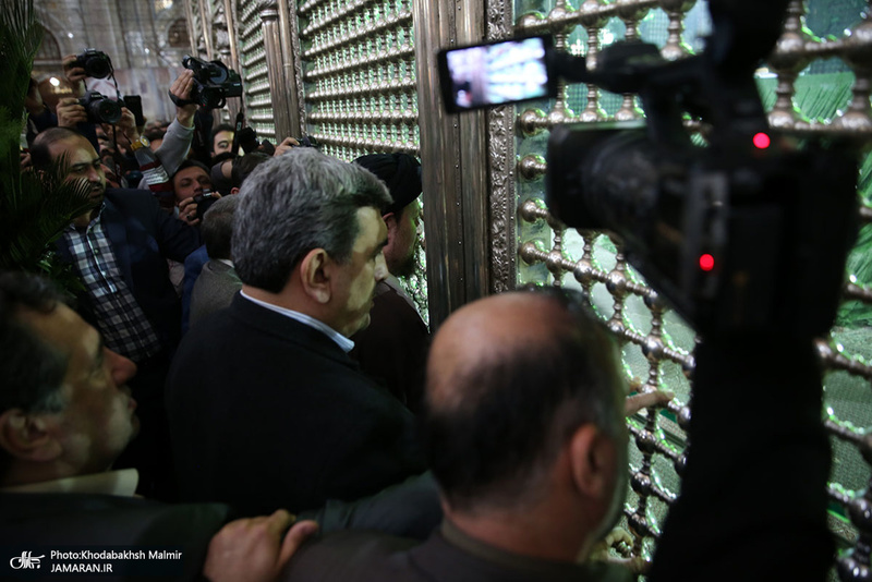 تجدید میثاق شهردار تهران و اعضای شورای اسلامی شهر تهران با آرمان های امام(س)