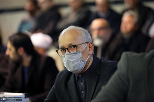 مراسم بزرگداشت آیت الله موسوی بجنوردی (ره) در حسینیه جماران - 1