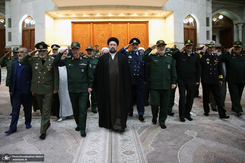 تجدیدمیثاق فرماندهان و کارکنان نیروهای مسلح با آرمان‌های امام خمینی (س) -1