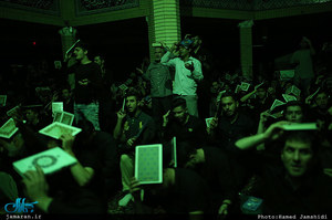 مراسم احیای شب بیست و سوم ماه مبارک رمضان در مسجد باب الحوائج تهران