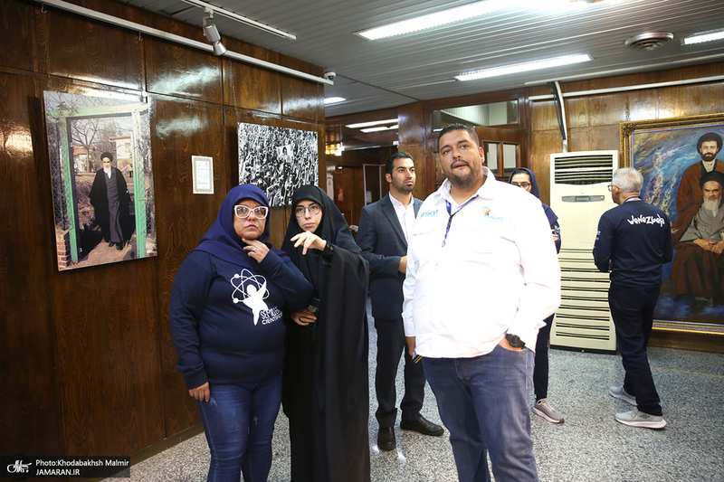 بازدید جمعی از دانش آموزان و معلمان کشور ونزوئلا‎‎ از جماران