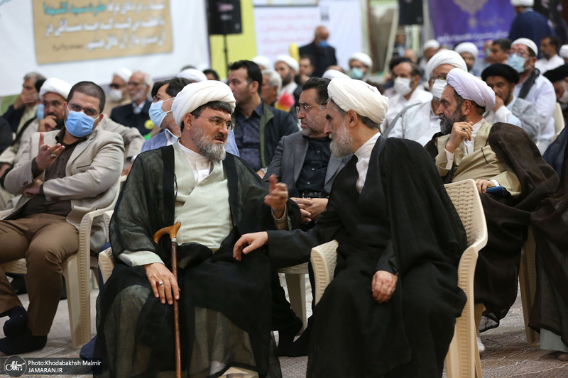 مراسم چهلمین روز ارتحال سید محمود دعایی در حرم مطهر امام خمینی