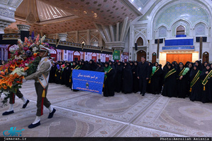 تجدید میثاق سازمان نشر آثار و ارزش های مشارکت زنان در دفاع مقدس