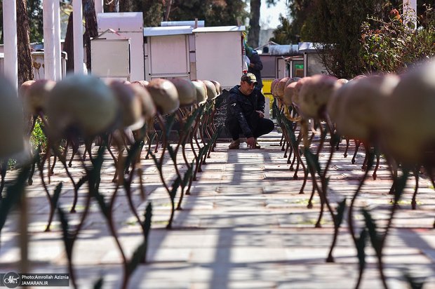 قطعه ۴۲ بهشت زهرا به شهدای حملات رژیم صهیونیستی اختصاص یافت