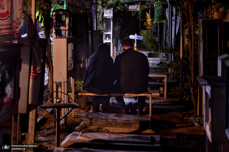 احیای شب بیست و یکم ماه رمضان در گلزار شهدای بهشت زهرا (س)