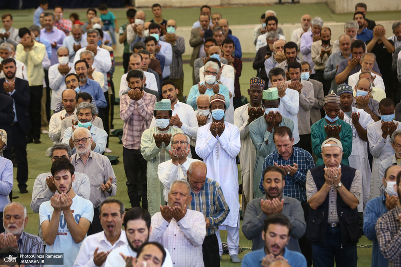 نماز عید سعید قربان در  مصلی امام خمینی تهران