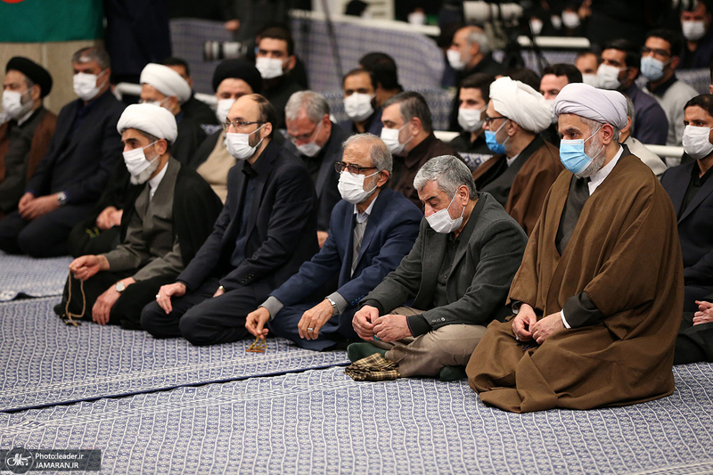 دومین شب مراسم عزاداری حضرت فاطمه‌زهرا (س) در حسینیه امام خمینی