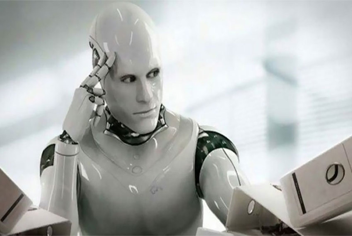 سر ربات انسان نما که به شما چشمک می زند+ویدیو
