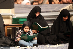 مراسم بزرگداشت رئیس‌جمهور شهید و همراهان گرامی ایشان با حضور رهبر انقلاب