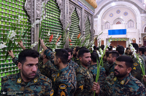 مراسم گل افشانی حرم مطهر امام خمینی (س)