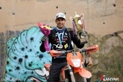اولین ایرانی در مسابقات موتور اندرو قهرمانی جهان+ عکس