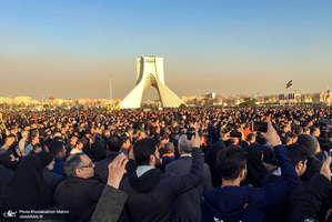 حضور میلیون ها تهرانی در تشییع پیکر مطهر سردار قاسم سلیمانی - 12