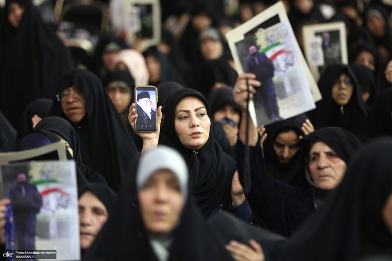 مراسم چهلم شهیدان لاریجانی در حرم مطهر حضرت معصومه (س) -2