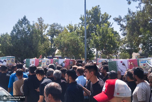 تشییع پیکر مطهر شهدای مردمی خمین