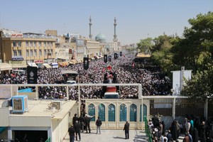 مراسم تشییع آیت الله العظمی شبیری زنجانی -۱