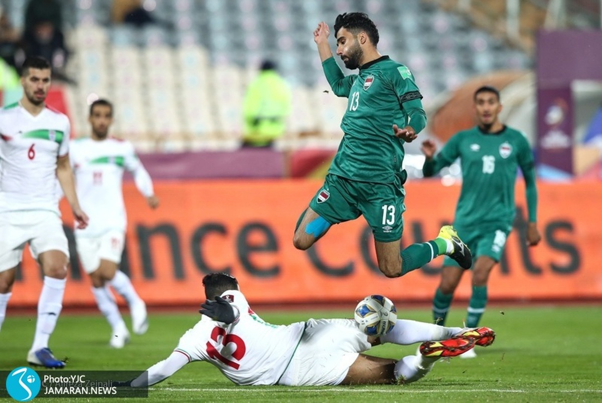 بازی دوستانه ایران و عراق در تهران