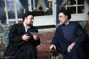 دیدار مجمع روحانیون مبارز و مجمع محققین حوزه علمیه قم با سید حسن خمینی