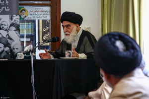 نشست بازخوانی خاطرات امام خمینی (س) و انقلاب اسلامی- آیت الله سید محمد تقی طباطبایی تبریزی