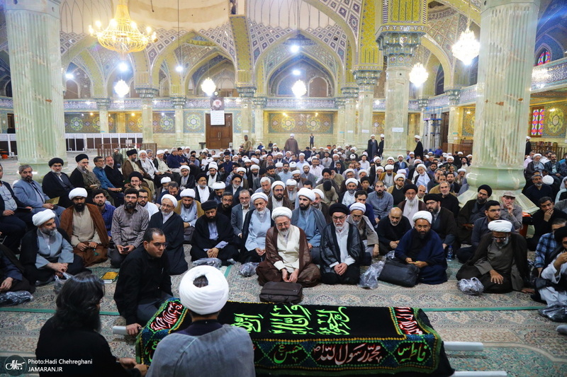 مراسم تشییع مرحوم استاد محمد حسین حشمت‌پور‎