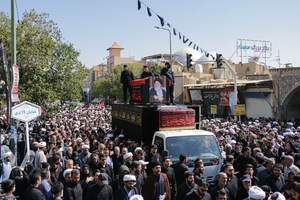 مراسم تشییع آیت الله العظمی شبیری زنجانی-۲