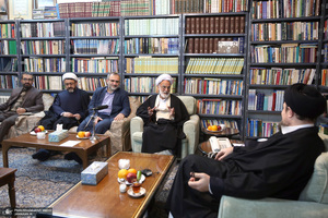 دیدار دست اندرکاران هفته فرهنگی بر استان آفتاب با سید حسن خمینی