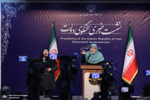 نشست خبری سخنگوی دولت