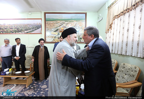 دیدارهای خانواده آیت الله هاشمی رفسنجانی با آیات و مراجع عظام