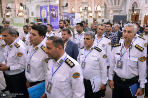 تجدید میثاق فرمانده و پرسنل قرارگاه شهید فهمیده با آرمان های حضرت امام خمینی (س)