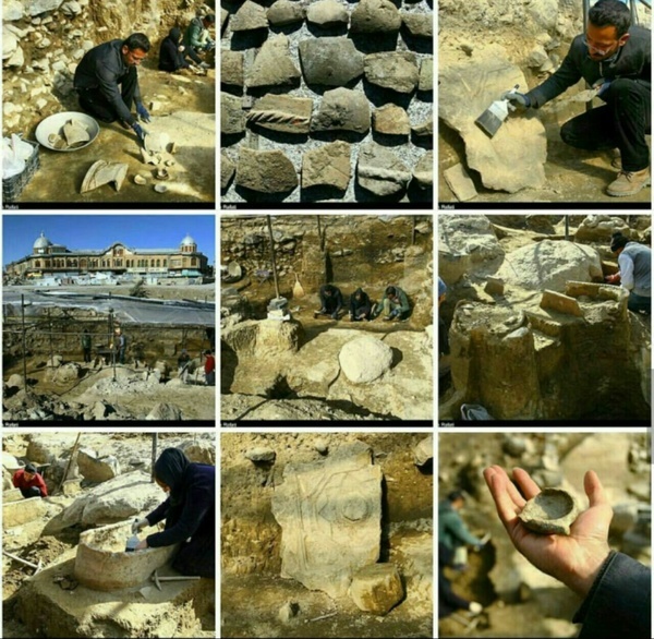 هیچ آثار تاریخی در حفاری‌های میدان امام همدان یافت نشد