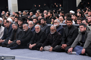 عزاداری شب شهادت حضرت فاطمه‌زهرا (س) در حسینیه امام خمینی