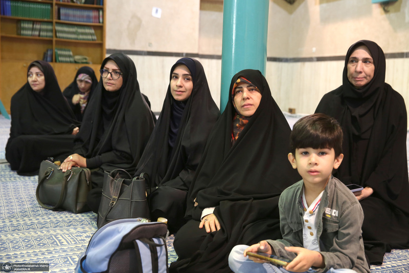 بازدید جمعی از بسیجیان صدا سیماء از جماران