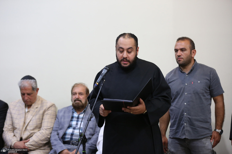 تجدید میثاق رهبران و پیروان ادیان الهی با آرمان‌های حضرت امام (س) 2