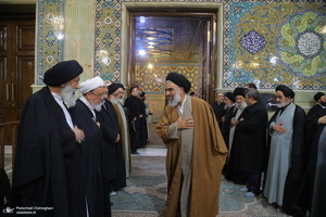 مراسم سومین سالگرد ارتحال آیت الله العظمی صافی گلپایگانی (ره)