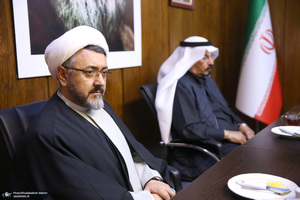 دیدار مزروق فالح الحبینی، رئیس گروه دوستی پارلمانی کویت و ایران با علی کمساری