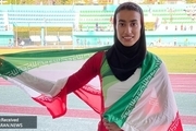نقره جوانان آسیا بر گردن دختر دونده ایران