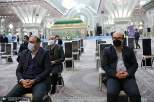 تجدید میثاق شهردار تهران و اعضای شورای اسلامی شهر تهران با آرمان های امام(س)