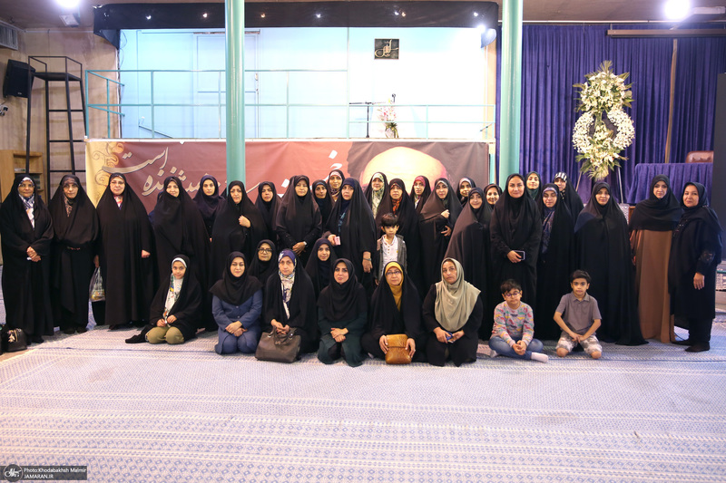 بازدید جمعی از بسیجیان صدا سیماء از جماران