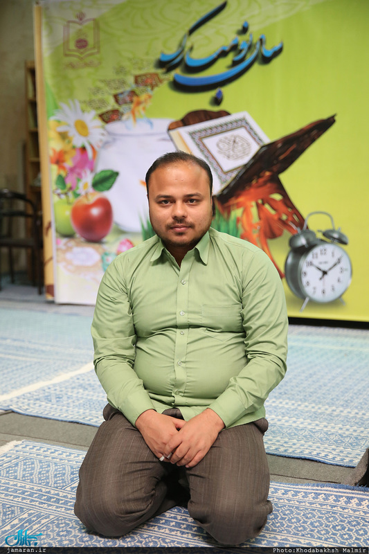 بازدید جمعی از دانشجویان زبان فارسی از کشورهای هند، پاکستان ،عراق ، سودان،مالزی از بیت امام در جماران