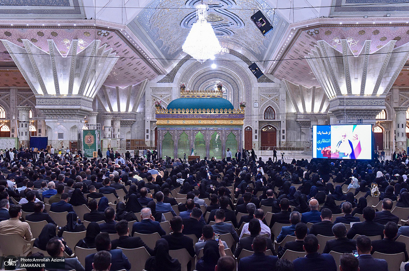 مراسم تحلیف کارآموزان وکالت در حرم امام خمینی (س)