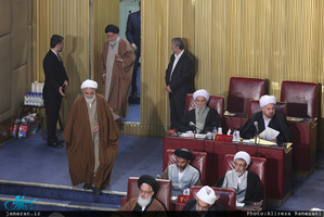 مراسم افتتاحیه دومین اجلاسیه رسمی مجلس خبرگان رهبری در دوره پنجم