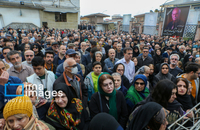 تشییع پیکر «ناصر مسعودی» در رشت (9)
