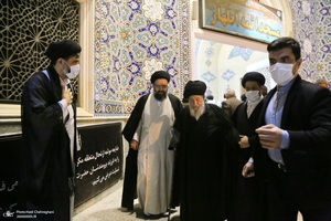 مراسم بزرگداشت همسر مرحوم آیت الله العظمی فاضل لنکرانی (ره)