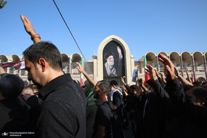 مراسم وداع با رهبر شهید انقلاب در مصلی تهران- 8