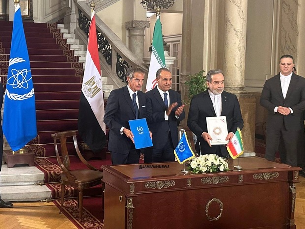 توافق جدید بین ایران و آژانس اتمی امضا شد + عکس و فیلم