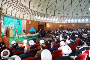 مراسم رونمایی از مجموعه 80 جلدی تفسیر «تسنیم» اثر آیت‌الله العظمی جوادی آملی