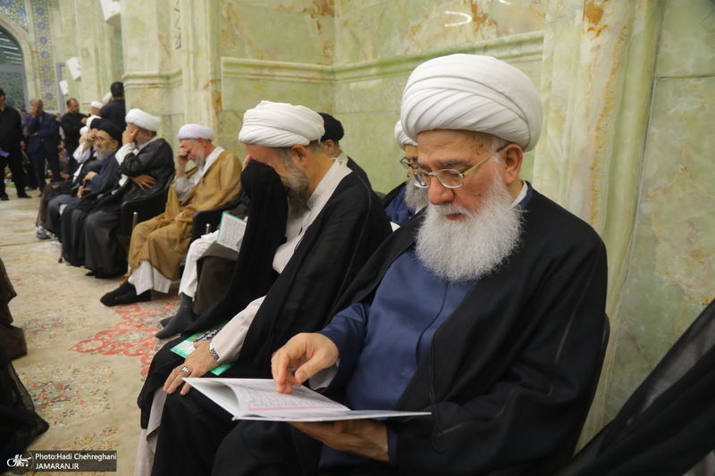 مراسم دومین سالگرد ارتحال آیت الله العظمی محفوظی (ره) در قم