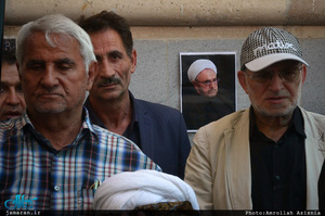 مراسم خاکسپاری حجت الاسلام و المسلمین حمیدزاده(ره) در حرم امام خمینی(س)