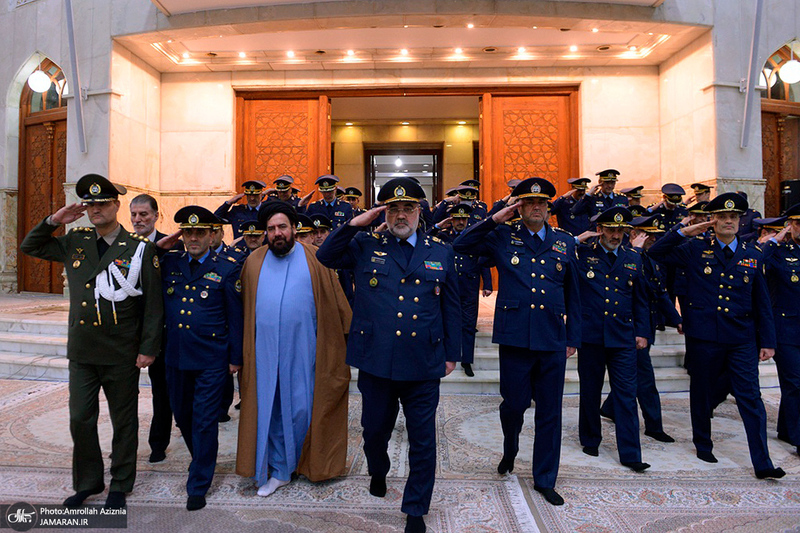 تجدید میثاق فرماندهان نیروی هوایی ارتش با آرمان های حضرت امام (س)